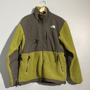 Comfy Green North Face Fleece Jacket (Men’s M)